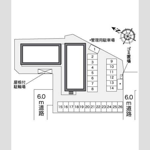 レオパレスECHI 室内写真1