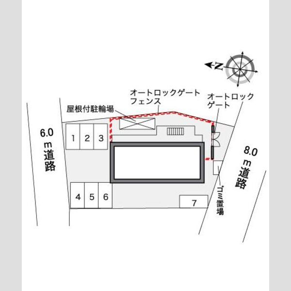 レオパレスミダスコート古曽部 室内写真1