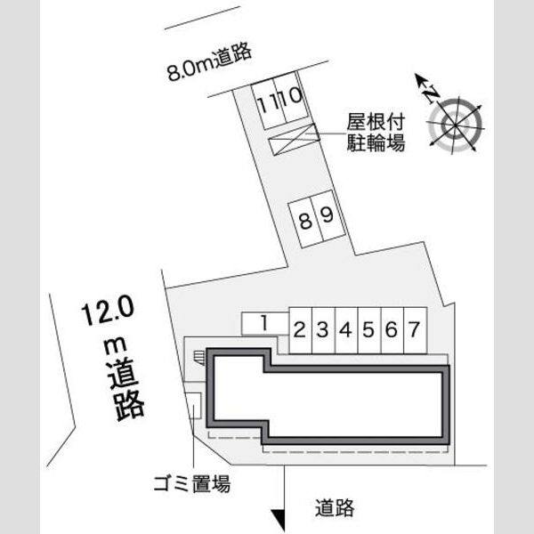 レオパレスバローネⅡ 室内写真1