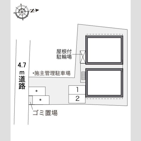 レオパレス境橋 室内写真1