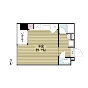 ワンルーム 間取り図