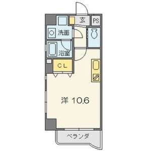 ワンルーム 間取り図