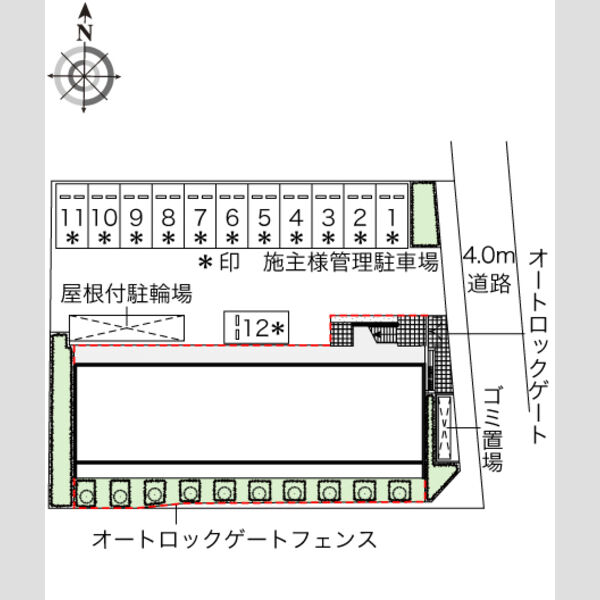 レオパレスソレアードⅡ 室内写真1