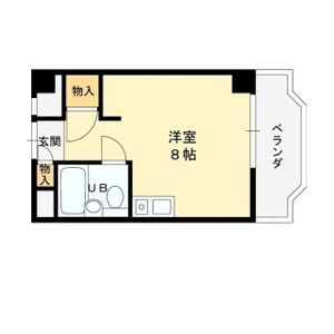 ワンルーム 間取り図