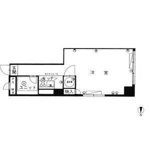 ワンルーム 間取り図