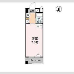 ワンルーム 間取り図