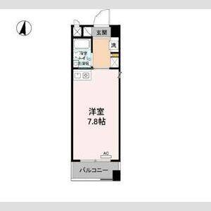 ワンルーム 間取り図