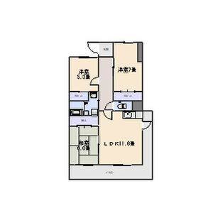 3LDK 間取り図