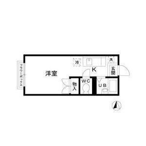 ワンルーム 間取り図