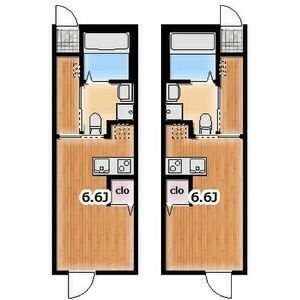 ワンルーム 間取り図