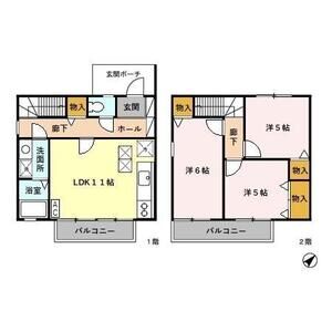 3LDK 間取り図