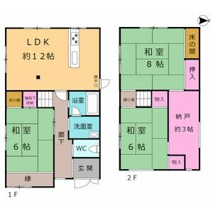 4LDK 間取り図