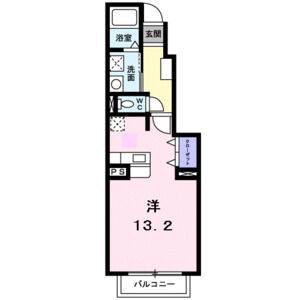 ワンルーム 間取り図
