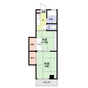 2K 間取り図