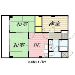 3DK 間取り図