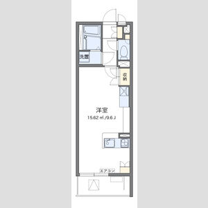 ワンルーム 間取り図