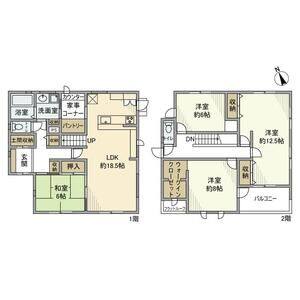 4LDK 間取り図