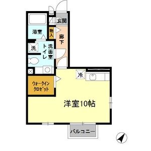 ワンルーム 間取り図