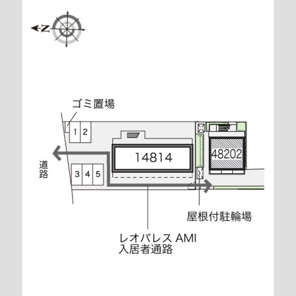 レオパレスAMI 室内写真1