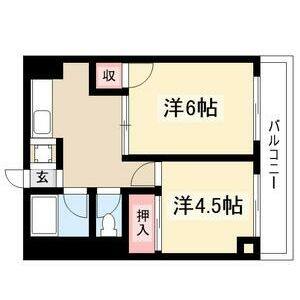 2K 間取り図