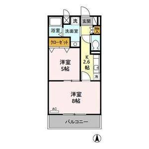 2K 間取り図