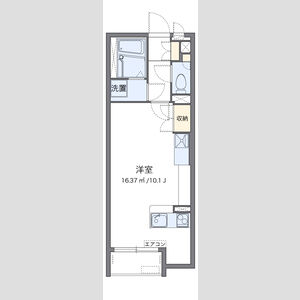 ワンルーム 間取り図
