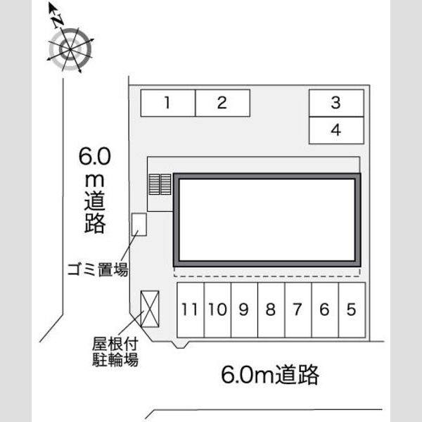 レオパレスベルツリー 室内写真1