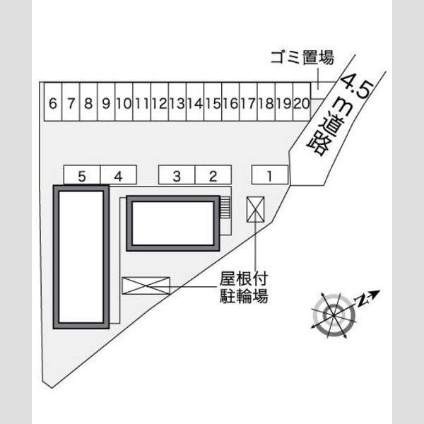 レオパレス簗瀬 室内写真1