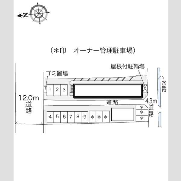 レオパレスK 室内写真1