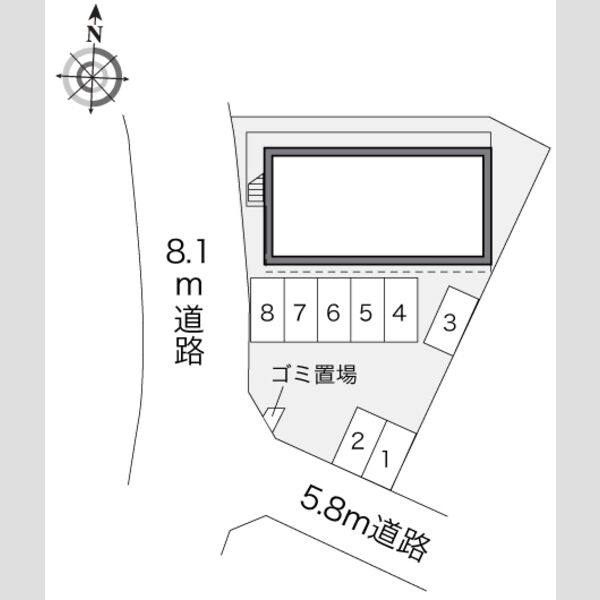 レオパレス西城 室内写真1