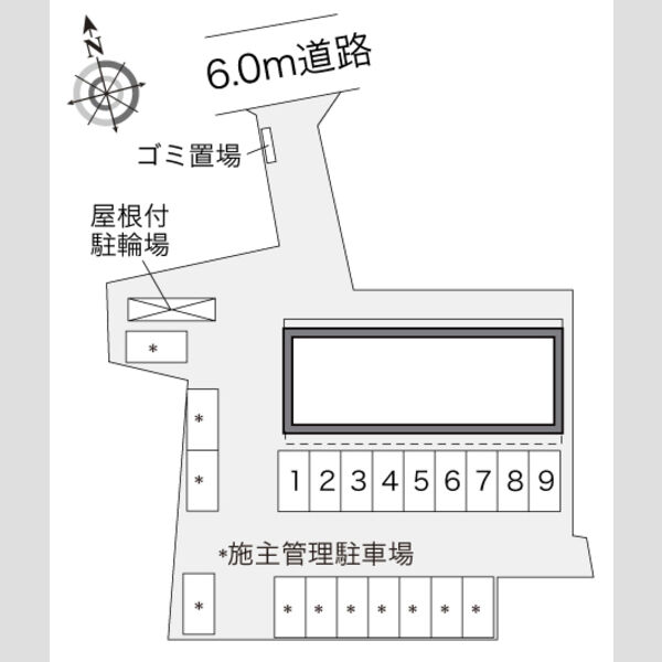 レオパレスヴィラ ノーバ 室内写真1