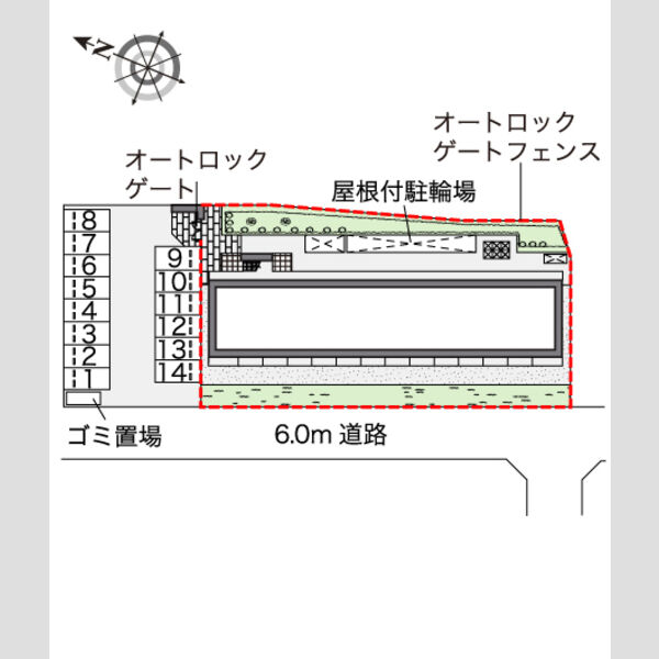 レオパレスクレストタウンA 室内写真1