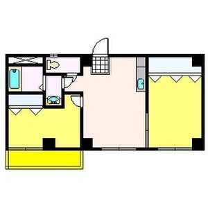 2DK 間取り図