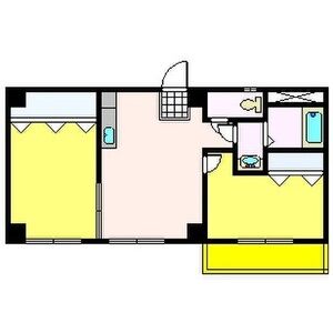 2DK 間取り図