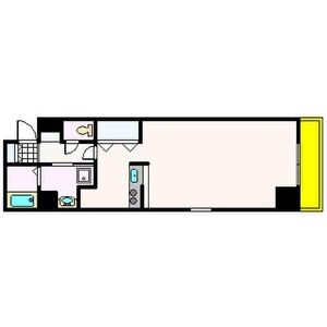 ワンルーム 間取り図