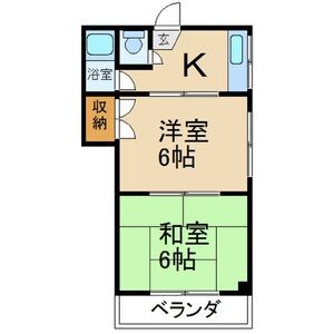 2K 間取り図
