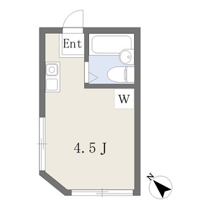 ワンルーム 間取り図