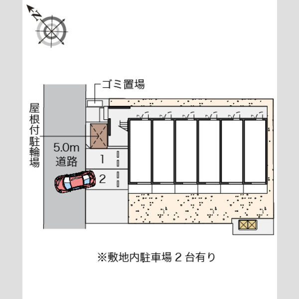 レオパレスエクセルケンFive 室内写真1