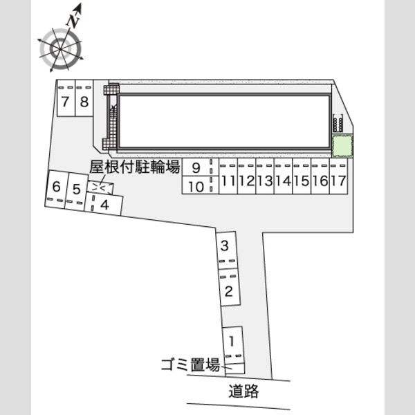 レオパレスマルセイ 室内写真1