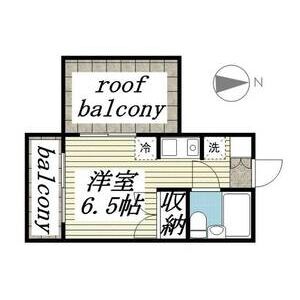 ワンルーム 間取り図