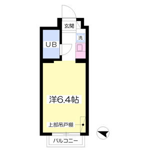ワンルーム 間取り図