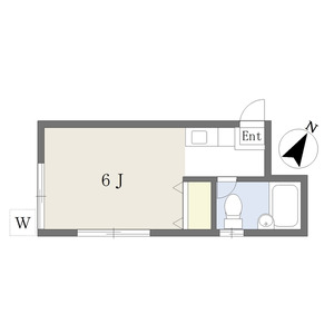 ワンルーム 間取り図