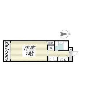 ワンルーム 間取り図
