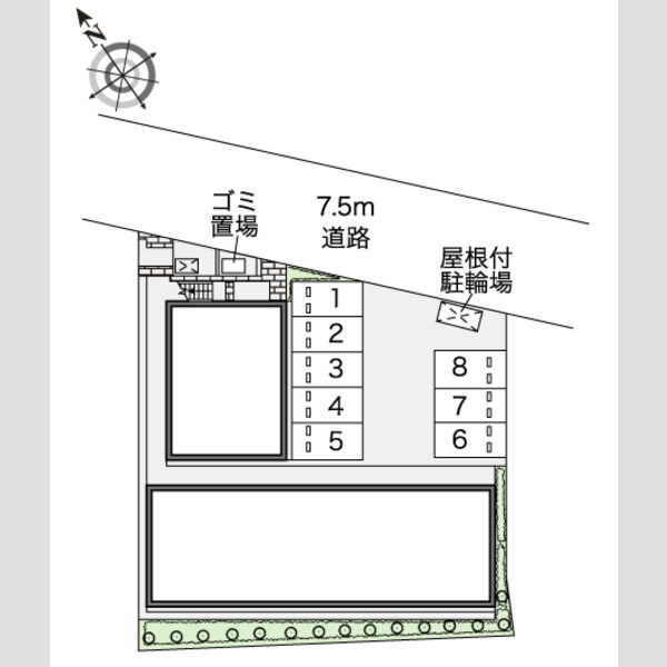レオパレスボン ポアール 室内写真1