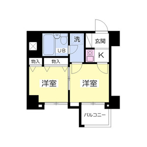 2K 間取り図