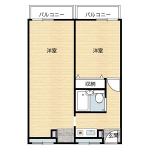 2K 間取り図