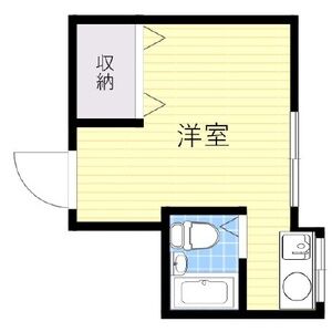 ワンルーム 間取り図