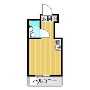 ワンルーム 間取り図
