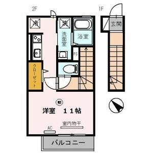 ワンルーム 間取り図