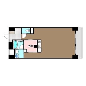 ワンルーム 間取り図